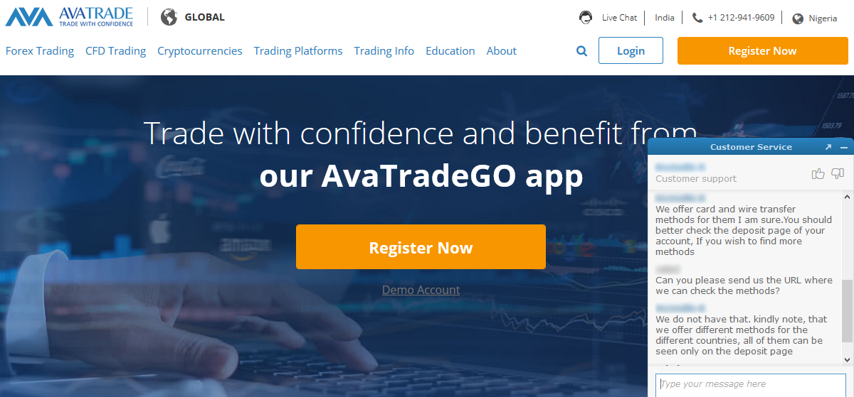 AvaTrade Customer Support