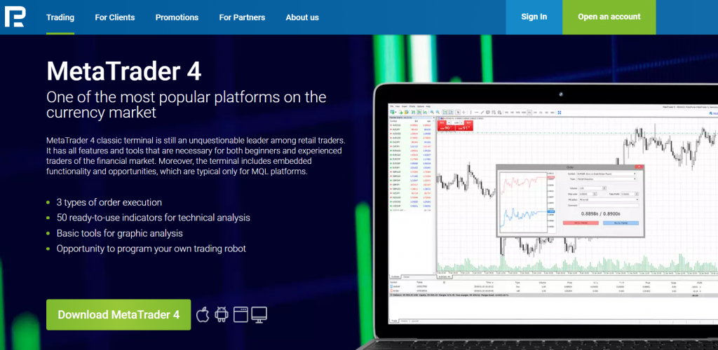 RoboForex MetaTrader 4